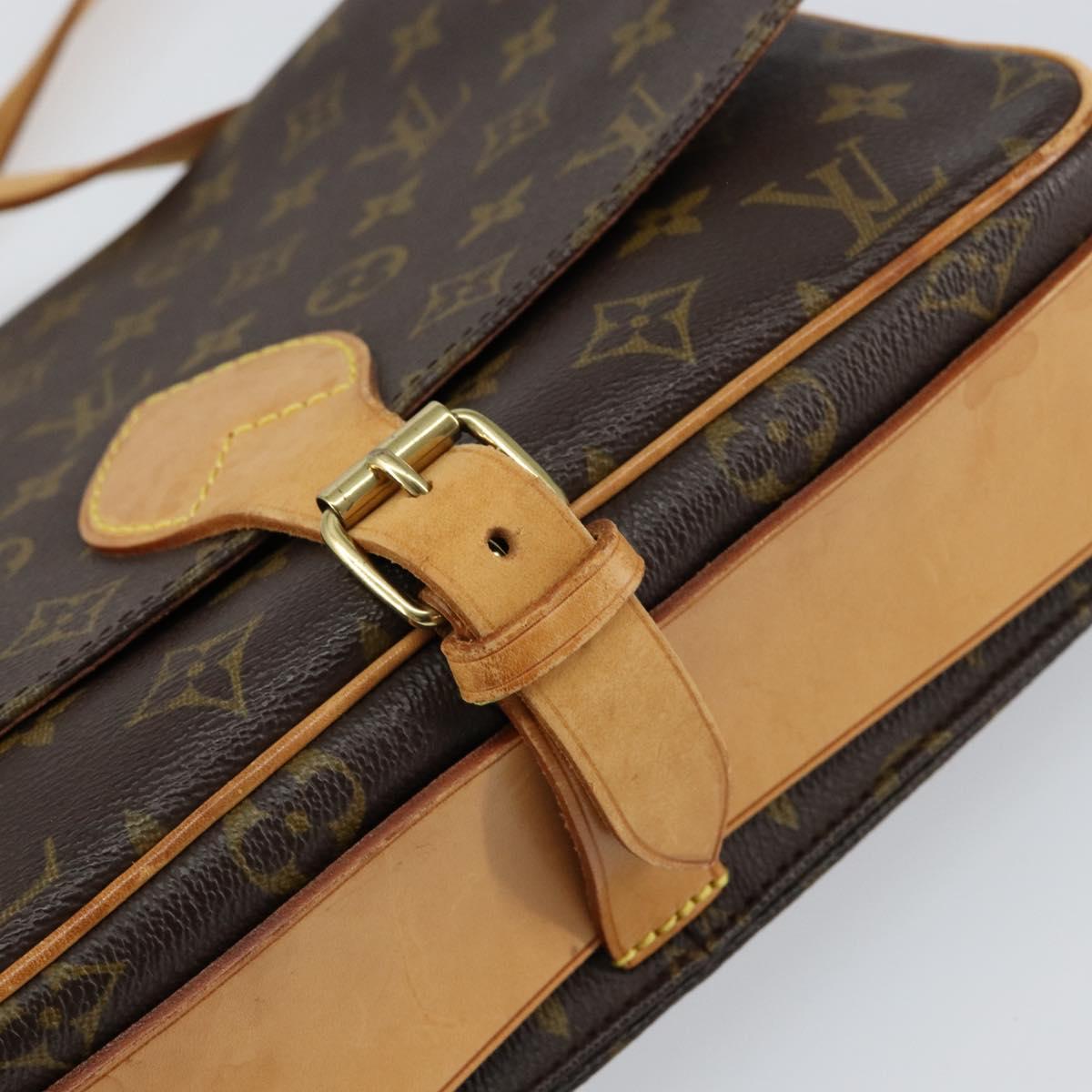 LOUIS VUITTON Monogram Cartouchiere GM Shoulder Bag M51252 LV Auth ep12072