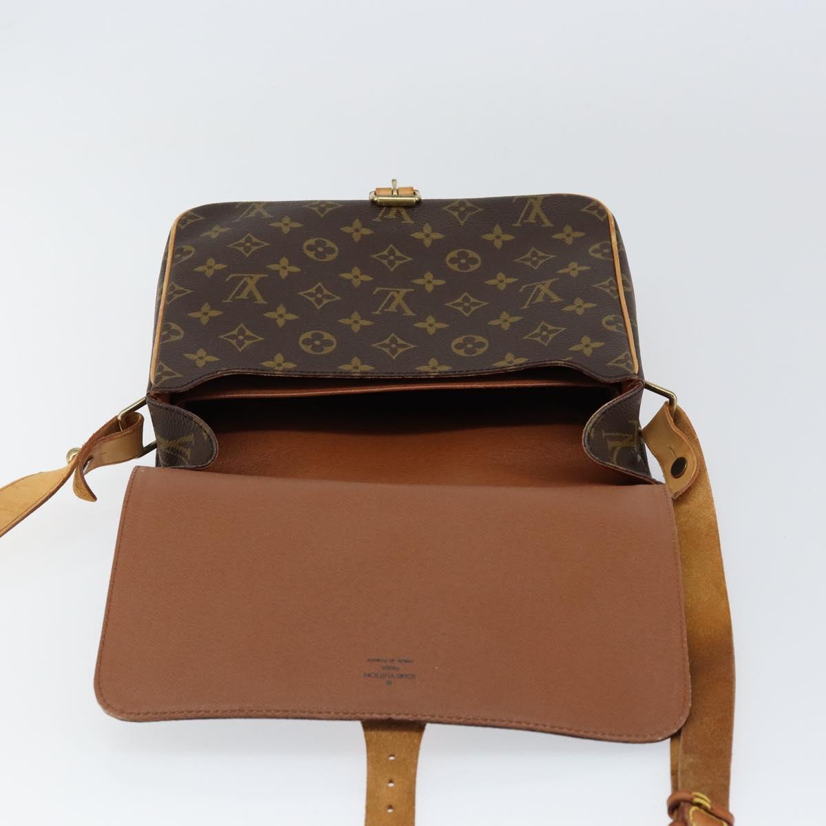 LOUIS VUITTON Monogram Cartouchiere GM Shoulder Bag M51252 LV Auth ep12072