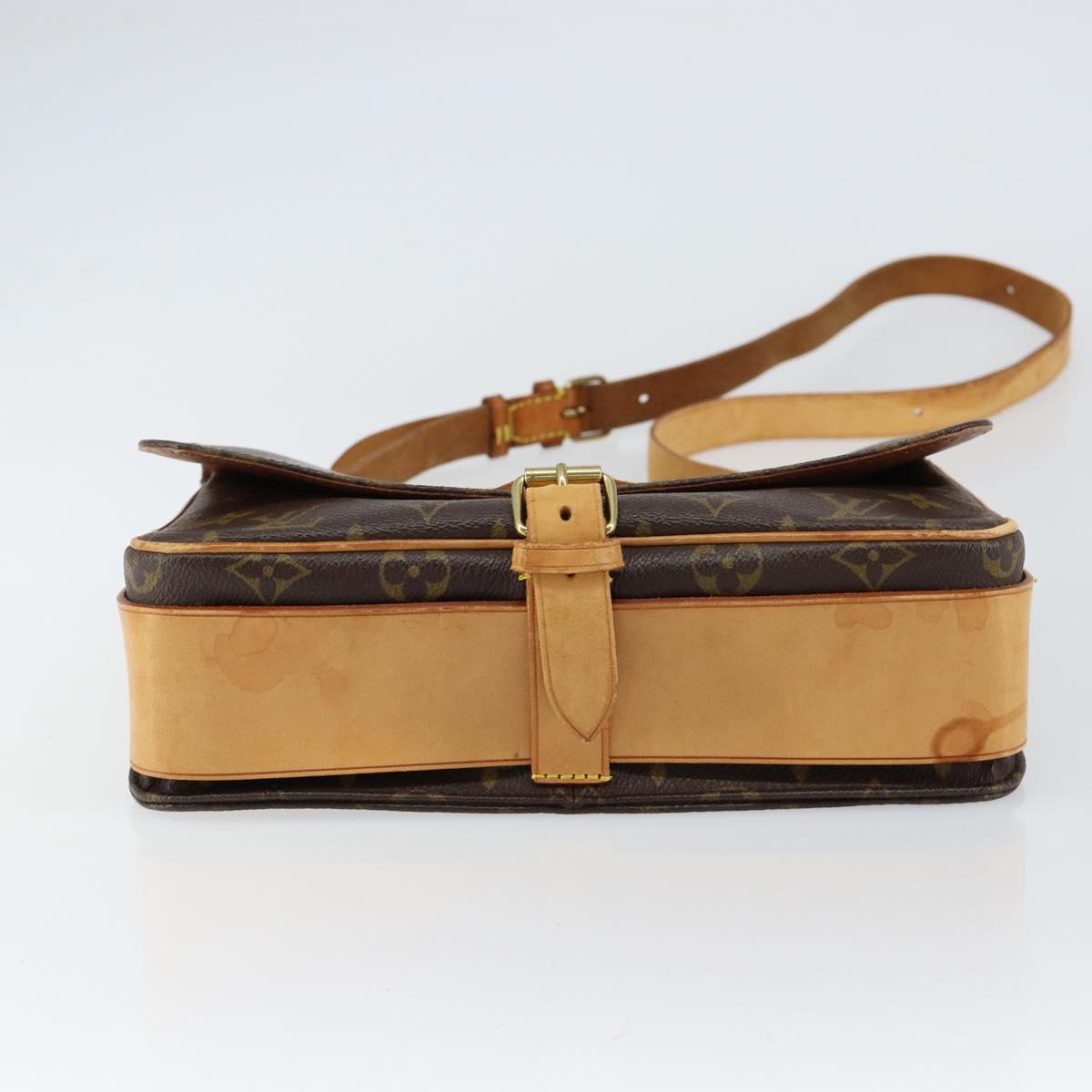 LOUIS VUITTON Monogram Cartouchiere GM Shoulder Bag M51252 LV Auth ep12072