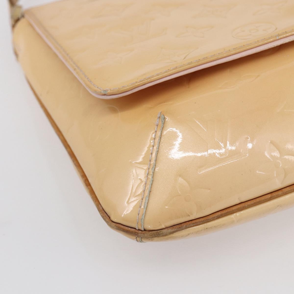 LOUIS VUITTON Monogram Vernis Thompson Street Bag Pink M91070 LV Auth ep12086