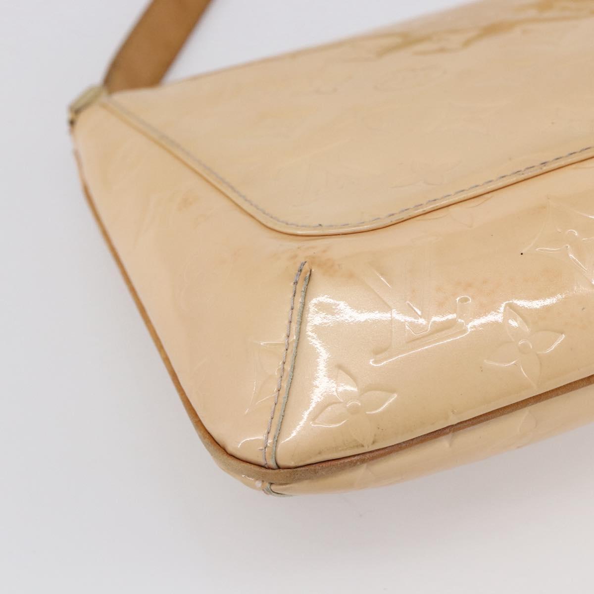 LOUIS VUITTON Monogram Vernis Thompson Street Bag Pink M91070 LV Auth ep12086