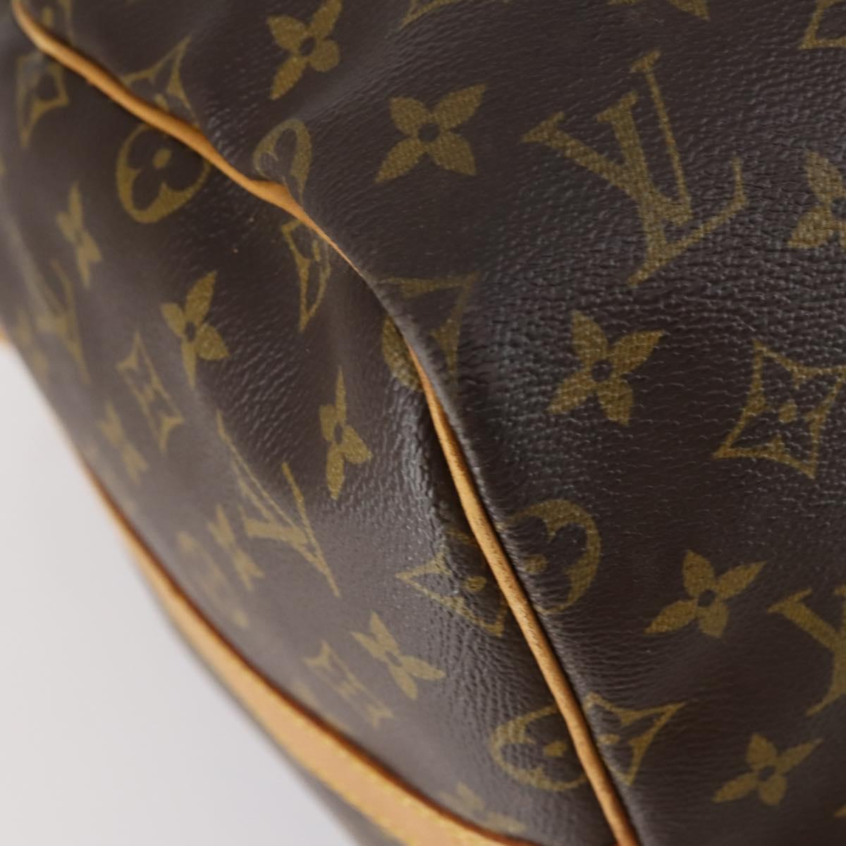 LOUIS VUITTON Monogram Keepall Bandouliere 55 Boston Bag M41414 LV Auth ep12087