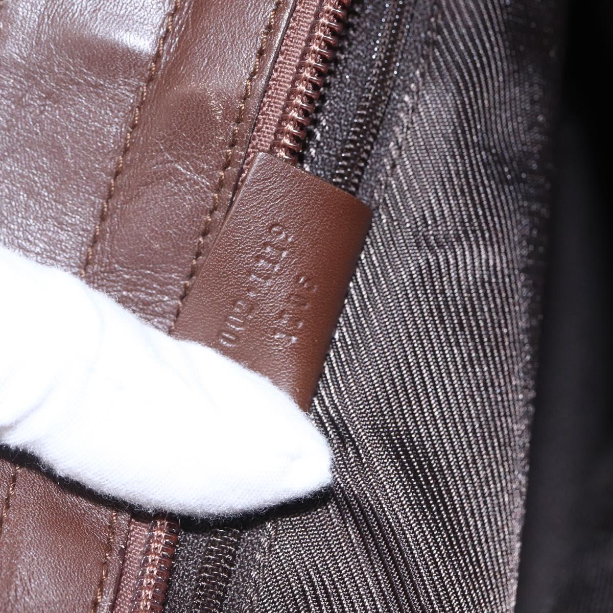 GUCCI GG Canvas Hand Bag Beige Gold 002 1119 1705 Auth ep12088