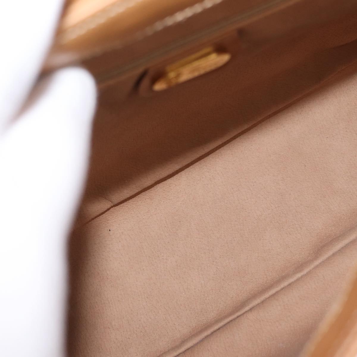 GUCCI Micro GG Supreme Shoulder Bag PVC Beige Gold 001 109 0693 Auth ep12102