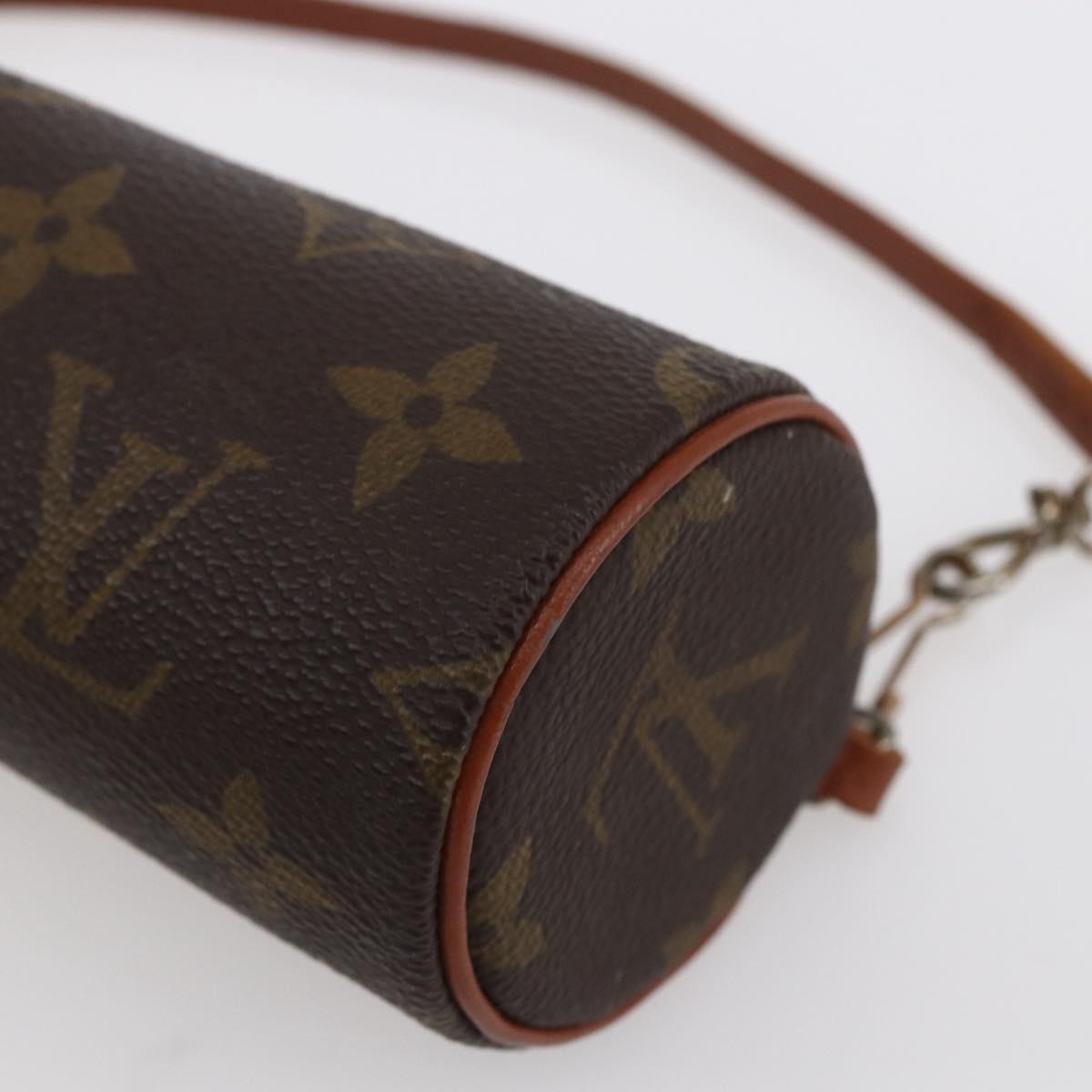 LOUIS VUITTON Monogram Papillon Pouch LV Auth ep12103