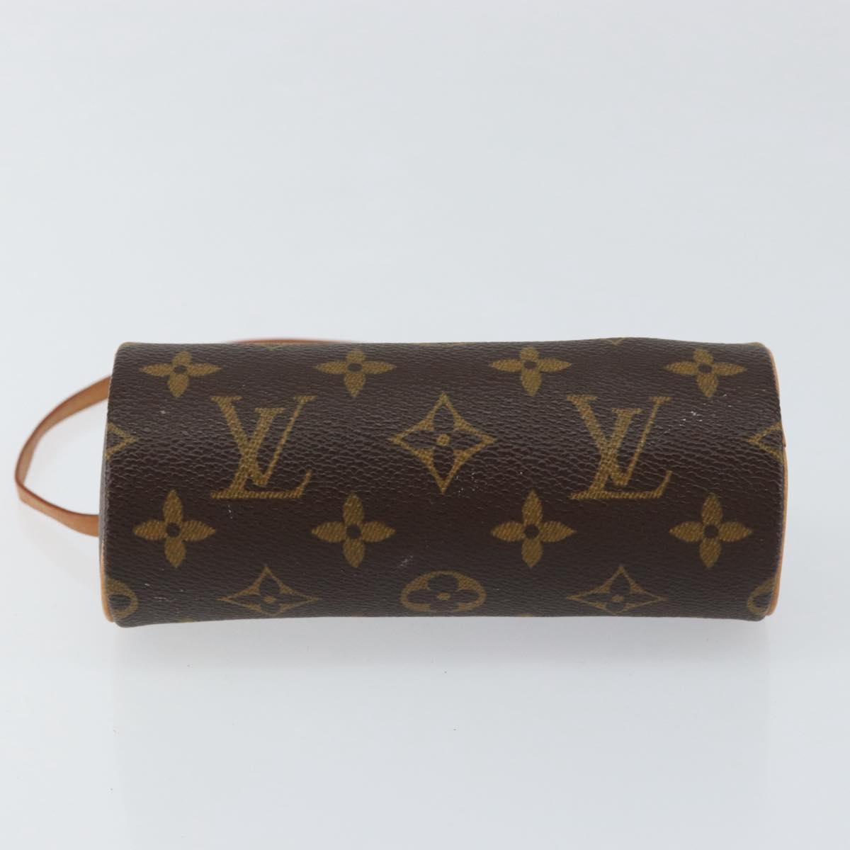 LOUIS VUITTON Monogram Papillon Pouch LV Auth ep12108