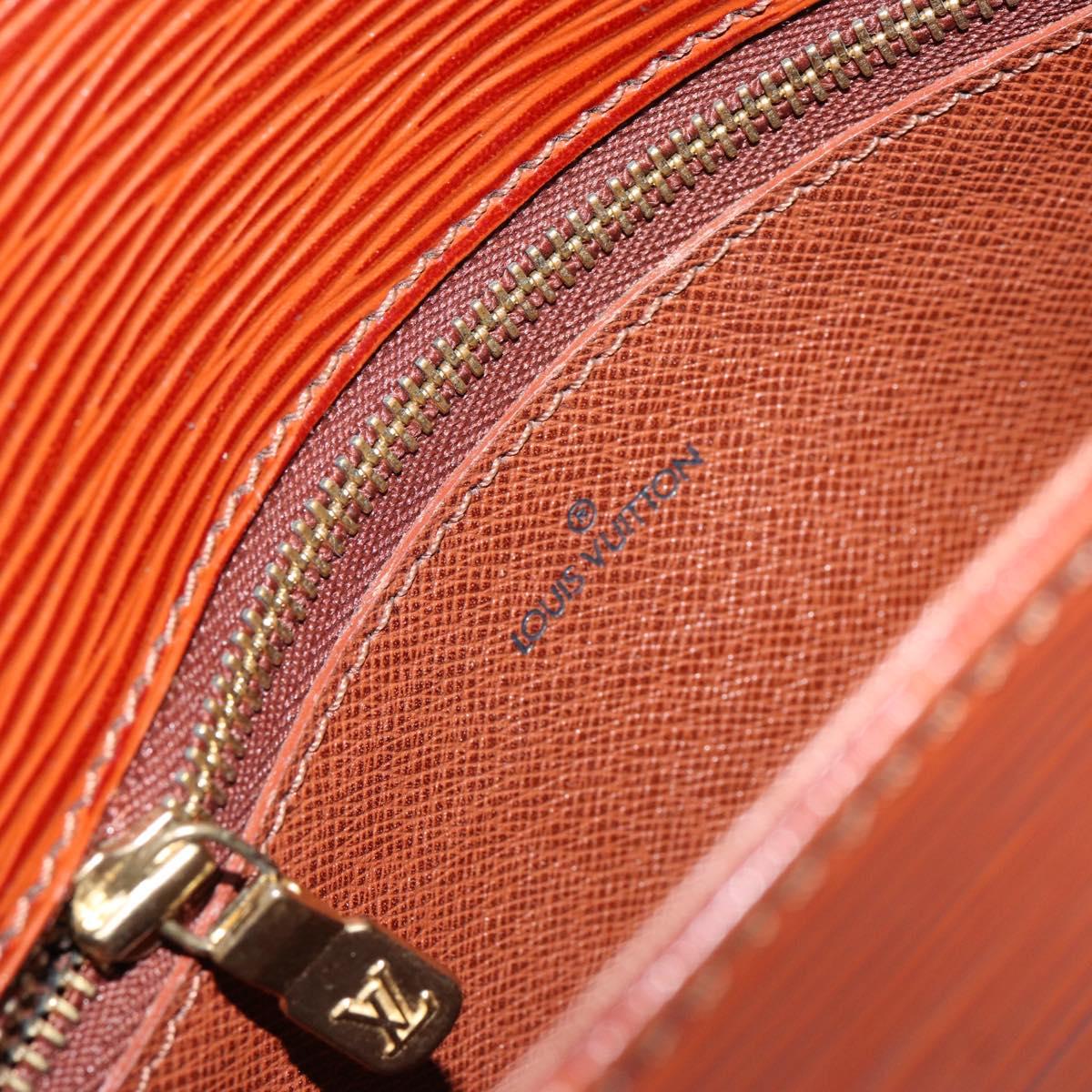 LOUIS VUITTON Epi Saint Cloud GM Shoulder Bag Brown M52193 LV Auth ep12120