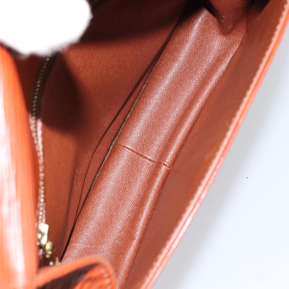 LOUIS VUITTON Epi Saint Cloud GM Shoulder Bag Brown M52193 LV Auth ep12120