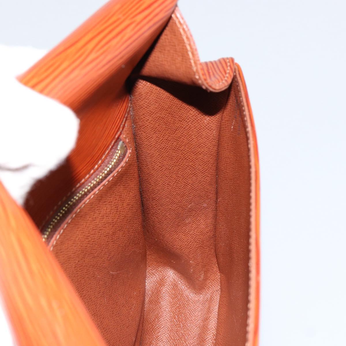 LOUIS VUITTON Epi Saint Cloud GM Shoulder Bag Brown M52193 LV Auth ep12120