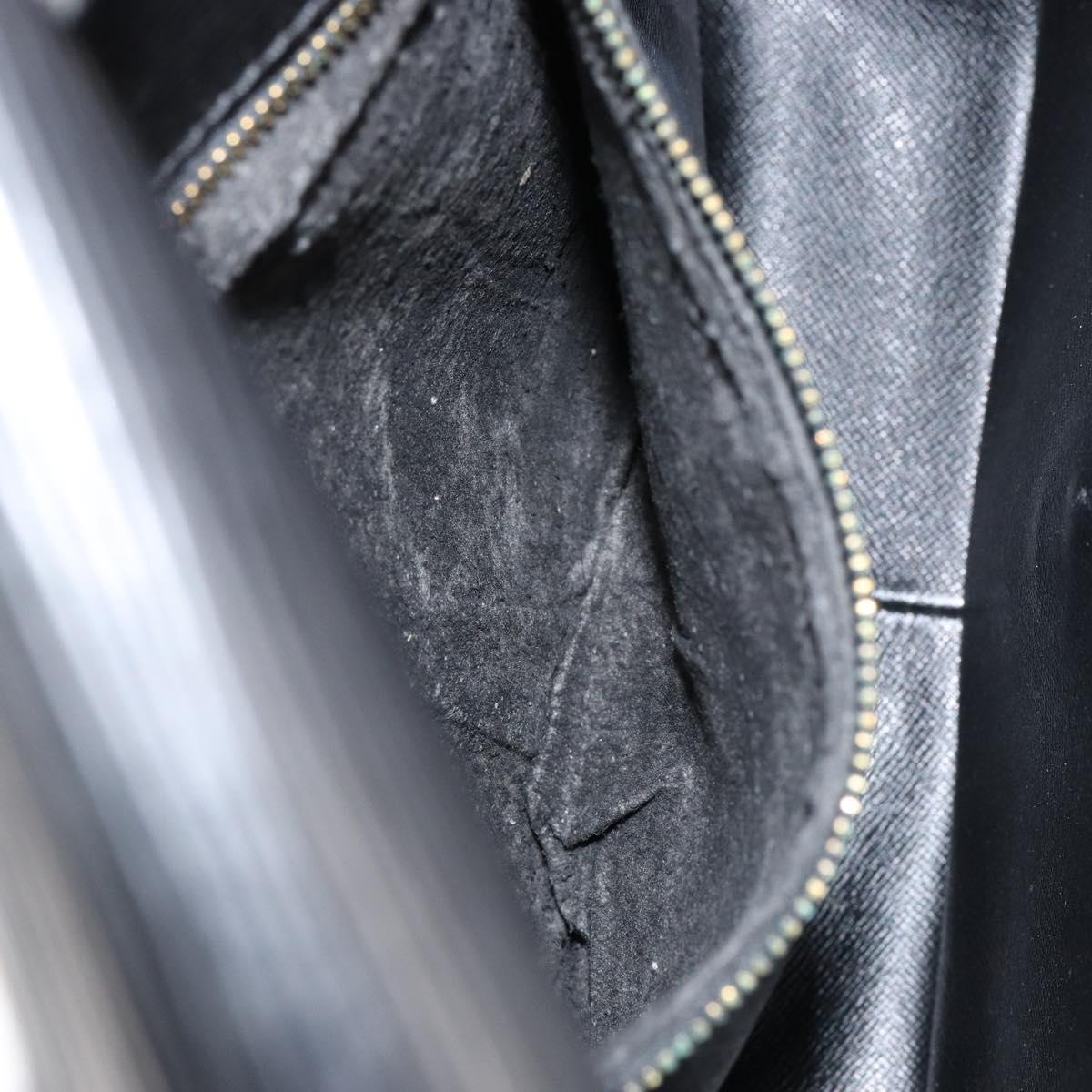 LOUIS VUITTON Epi Saint Cloud GM Shoulder Bag Black Noir M52192 LV Auth ep12124