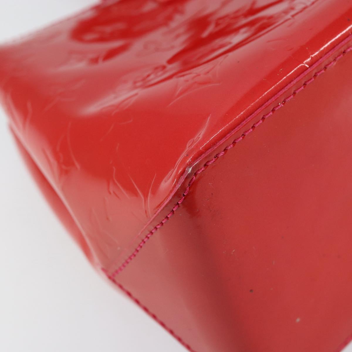 LOUIS VUITTON Monogram Vernis Wilshire PM Bag Rose Pop M93643 LV Auth ep12134