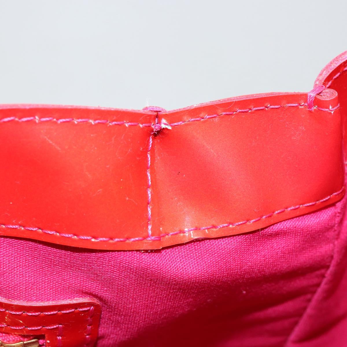 LOUIS VUITTON Monogram Vernis Wilshire PM Bag Rose Pop M93643 LV Auth ep12134