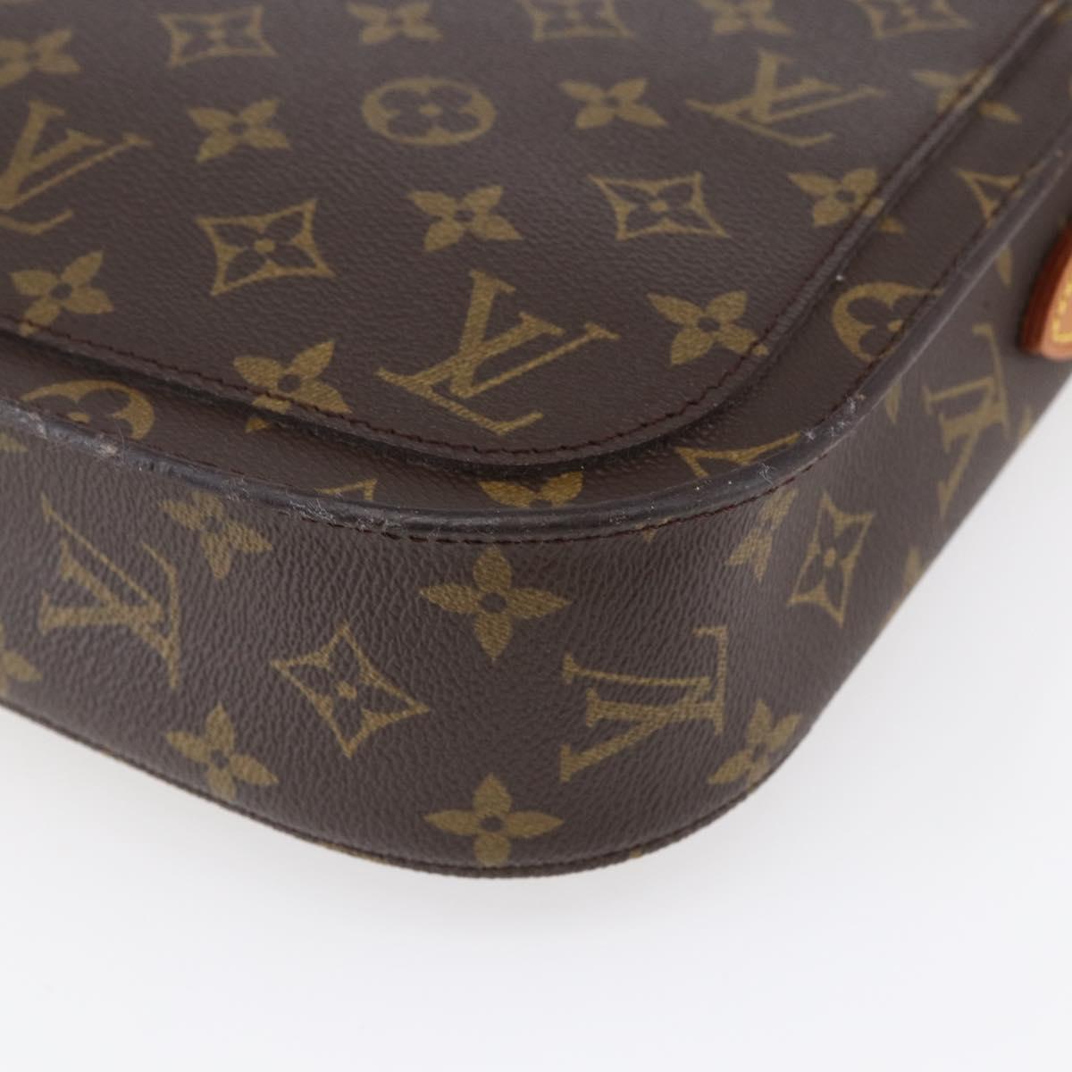 LOUIS VUITTON Monogram Saint Cloud GM Shoulder Bag M51242 LV Auth ep12136