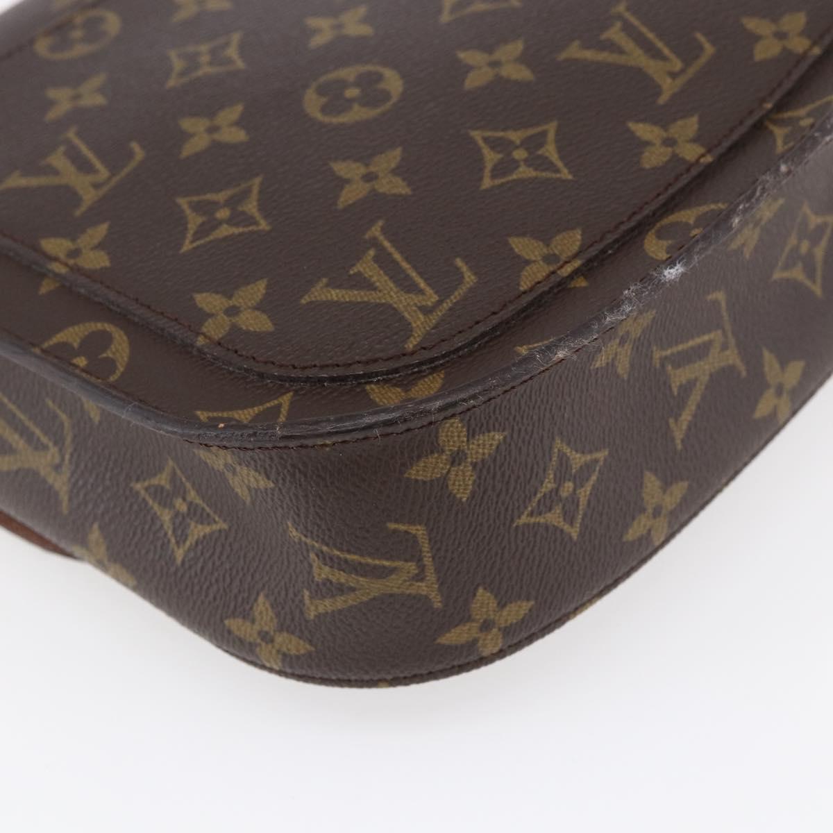 LOUIS VUITTON Monogram Saint Cloud GM Shoulder Bag M51242 LV Auth ep12136