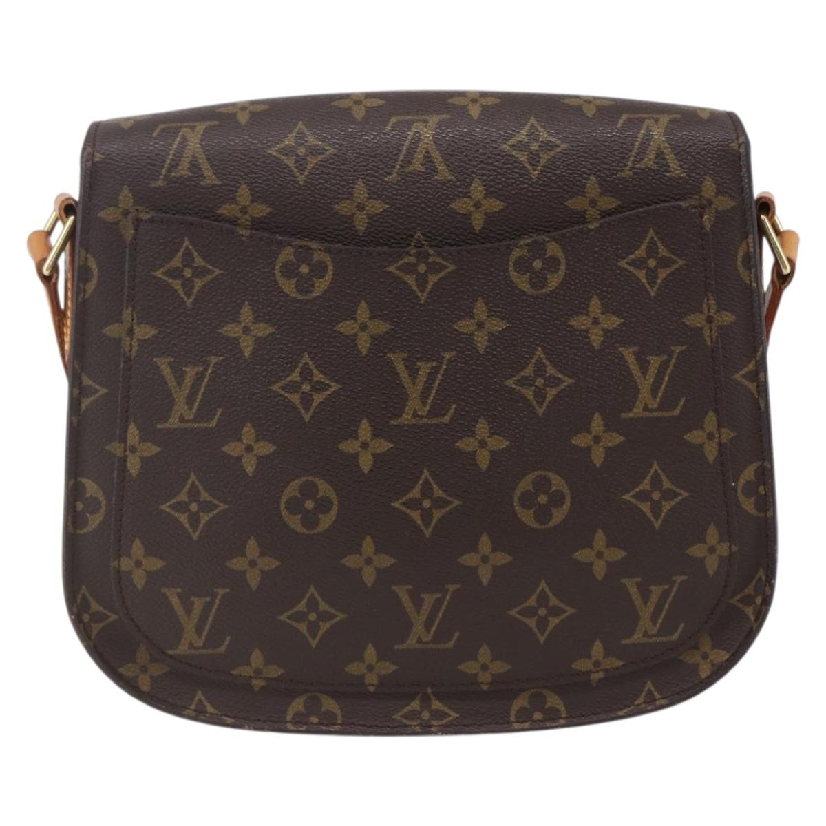 LOUIS VUITTON Monogram Saint Cloud GM Shoulder Bag M51242 LV Auth ep12136