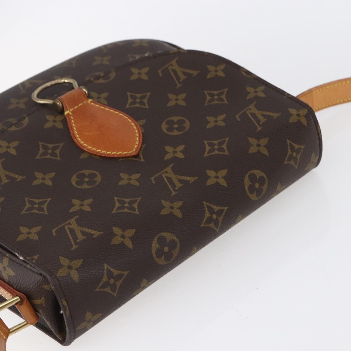 LOUIS VUITTON Monogram Saint Cloud GM Shoulder Bag M51242 LV Auth ep12136