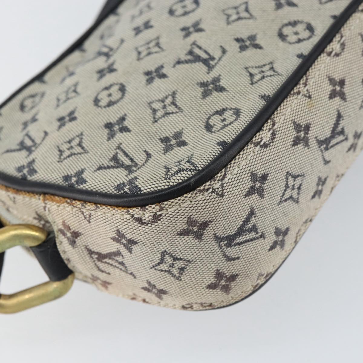 LOUIS VUITTON Monogram Mini Juliet MM Shoulder Bag Blue M92004 LV Auth ep12146