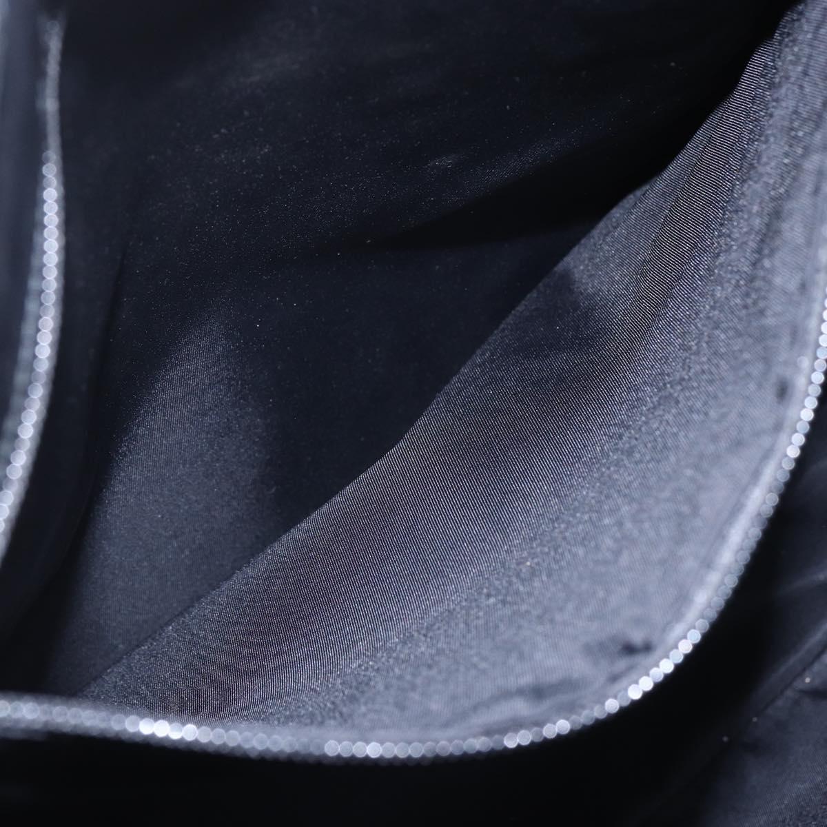 GUCCI GG Supreme Hand Bag PVC Black 322072 Auth ep12169