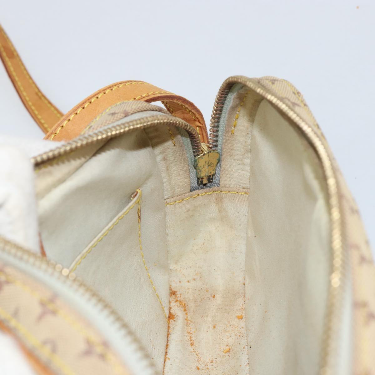 LOUIS VUITTON Monogram Mini Juliet MM Shoulder Bag Blue M92004 LV Auth ep12176