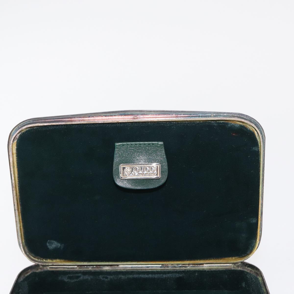 GUCCI Cigar Case Shoulder Bag Leather Brown Auth ep12178