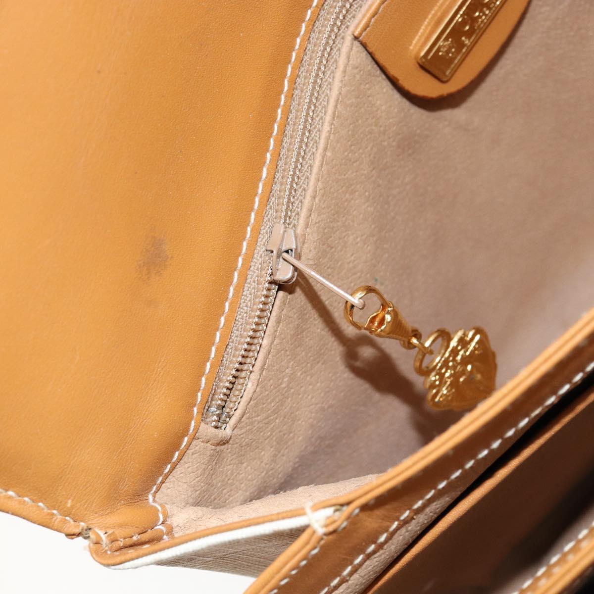 GUCCI Micro GG Supreme Shoulder Bag PVC Ivory Gold 001 406 1780 Auth ep12179