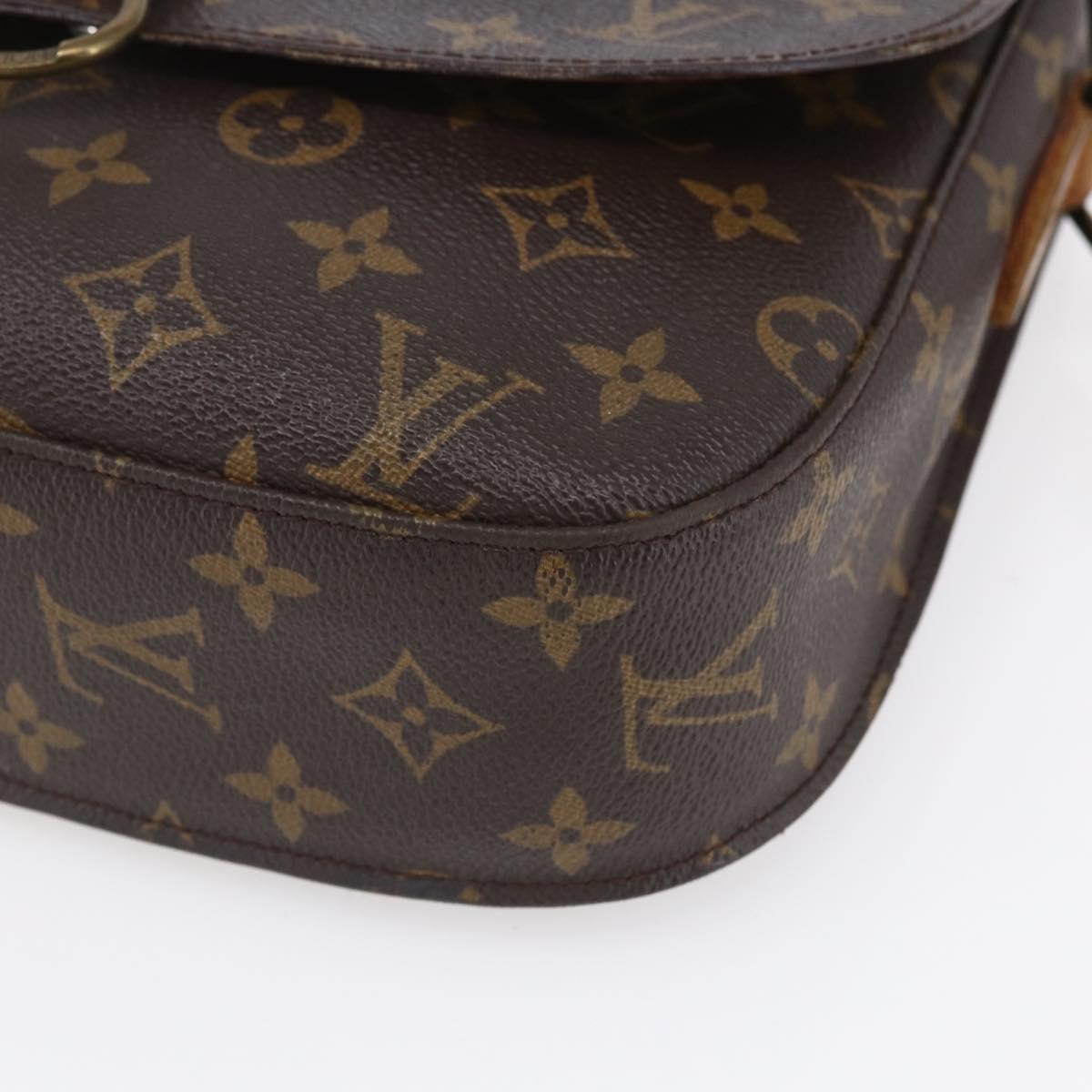 LOUIS VUITTON Monogram Saint Cloud GM Shoulder Bag M51242 LV Auth ep12183