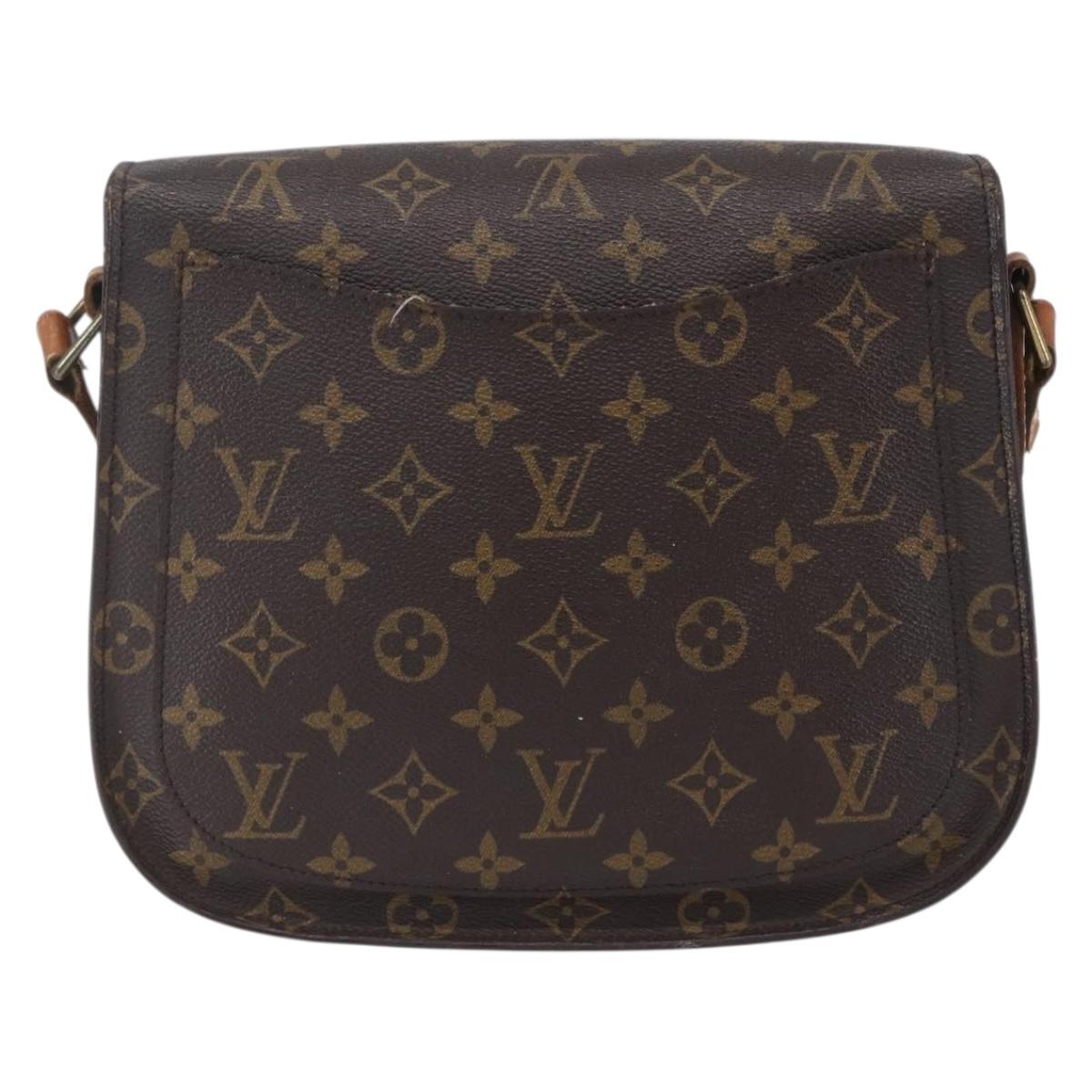 LOUIS VUITTON Monogram Saint Cloud GM Shoulder Bag M51242 LV Auth ep12183