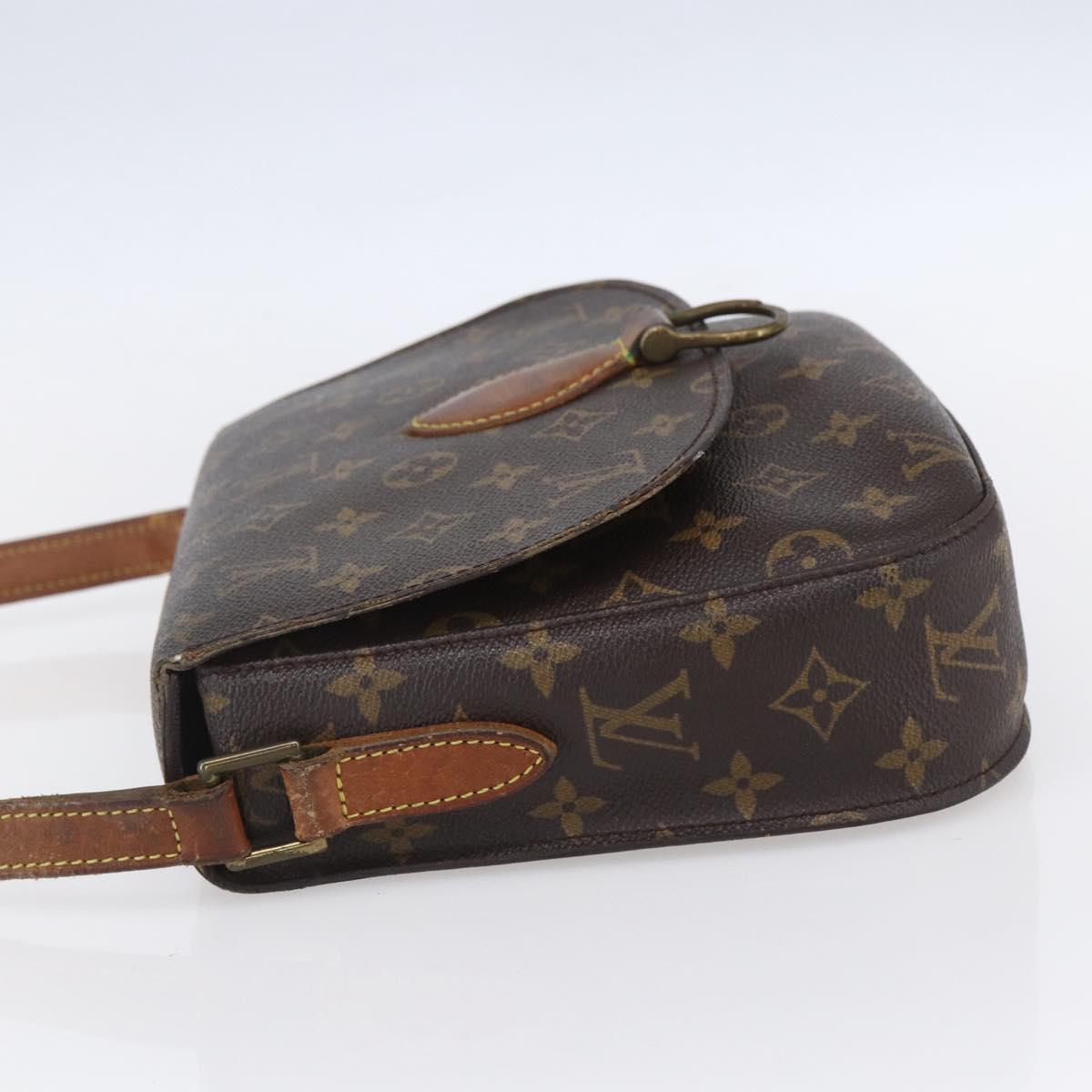 LOUIS VUITTON Monogram Saint Cloud GM Shoulder Bag M51242 LV Auth ep12183