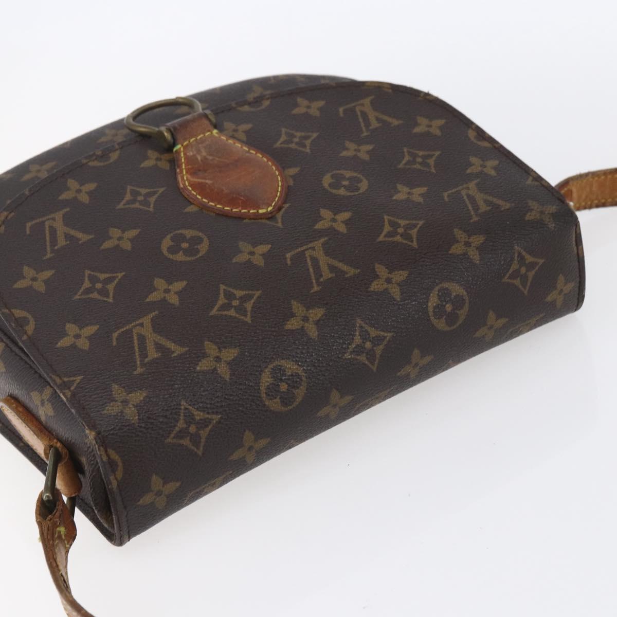 LOUIS VUITTON Monogram Saint Cloud GM Shoulder Bag M51242 LV Auth ep12183