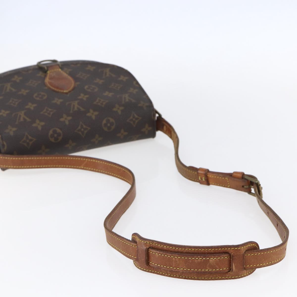 LOUIS VUITTON Monogram Saint Cloud GM Shoulder Bag M51242 LV Auth ep12183