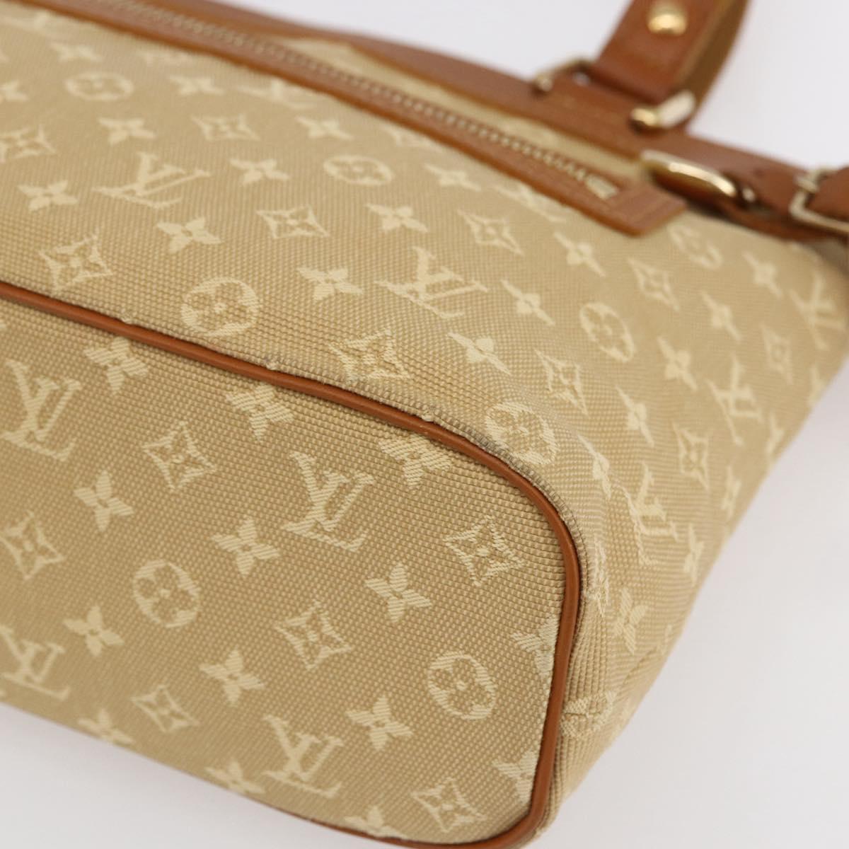 LOUIS VUITTON Monogram Mini Lucille PM Hand Bag Beige M92684 LV Auth ep12187V