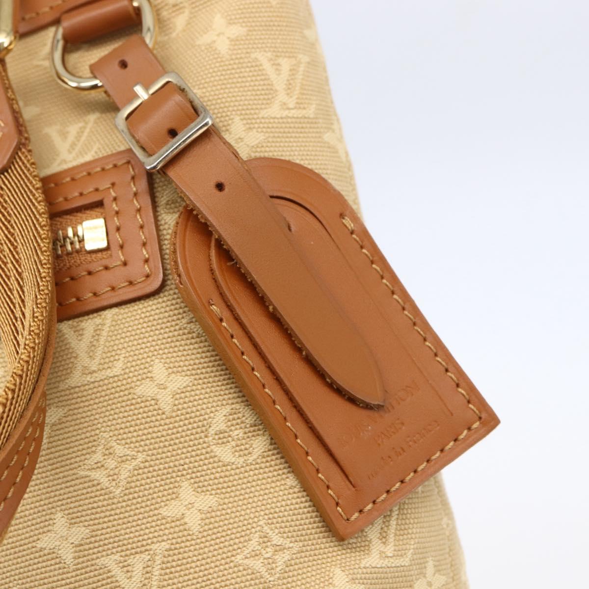 LOUIS VUITTON Monogram Mini Lucille PM Hand Bag Beige M92684 LV Auth ep12187V