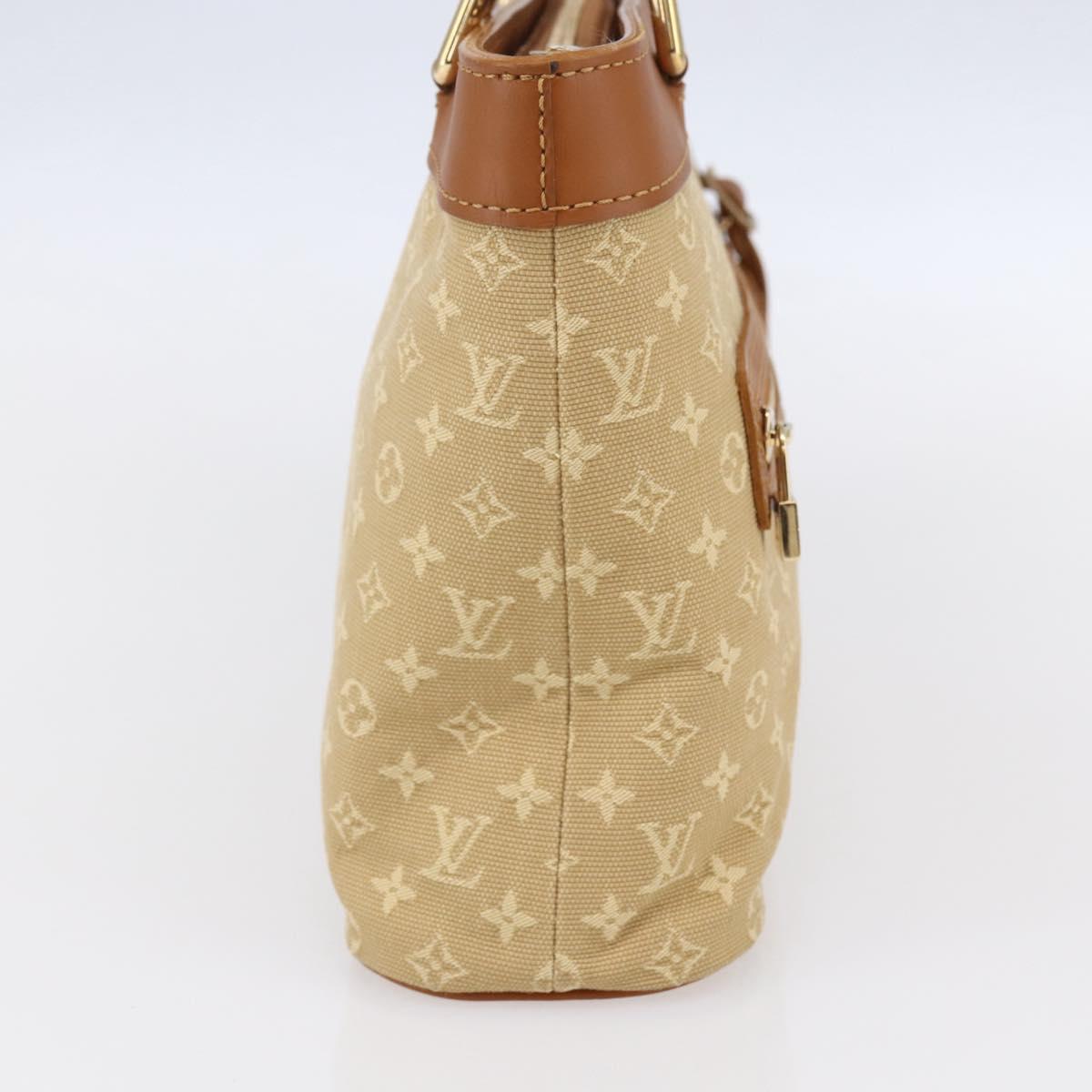 LOUIS VUITTON Monogram Mini Lucille PM Hand Bag Beige M92684 LV Auth ep12187V