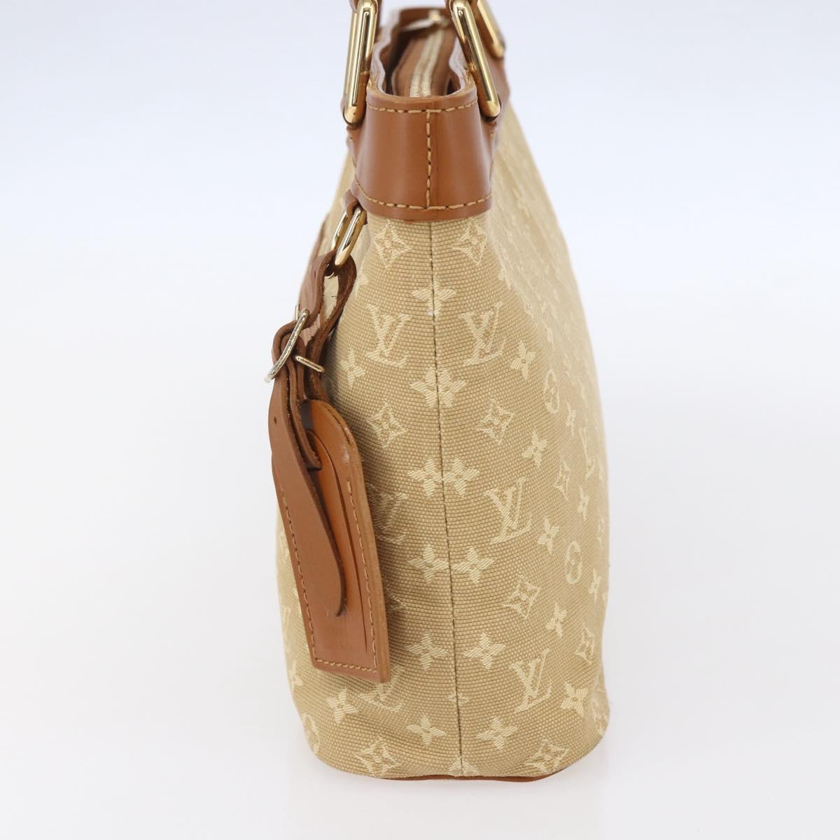 LOUIS VUITTON Monogram Mini Lucille PM Hand Bag Beige M92684 LV Auth ep12187V