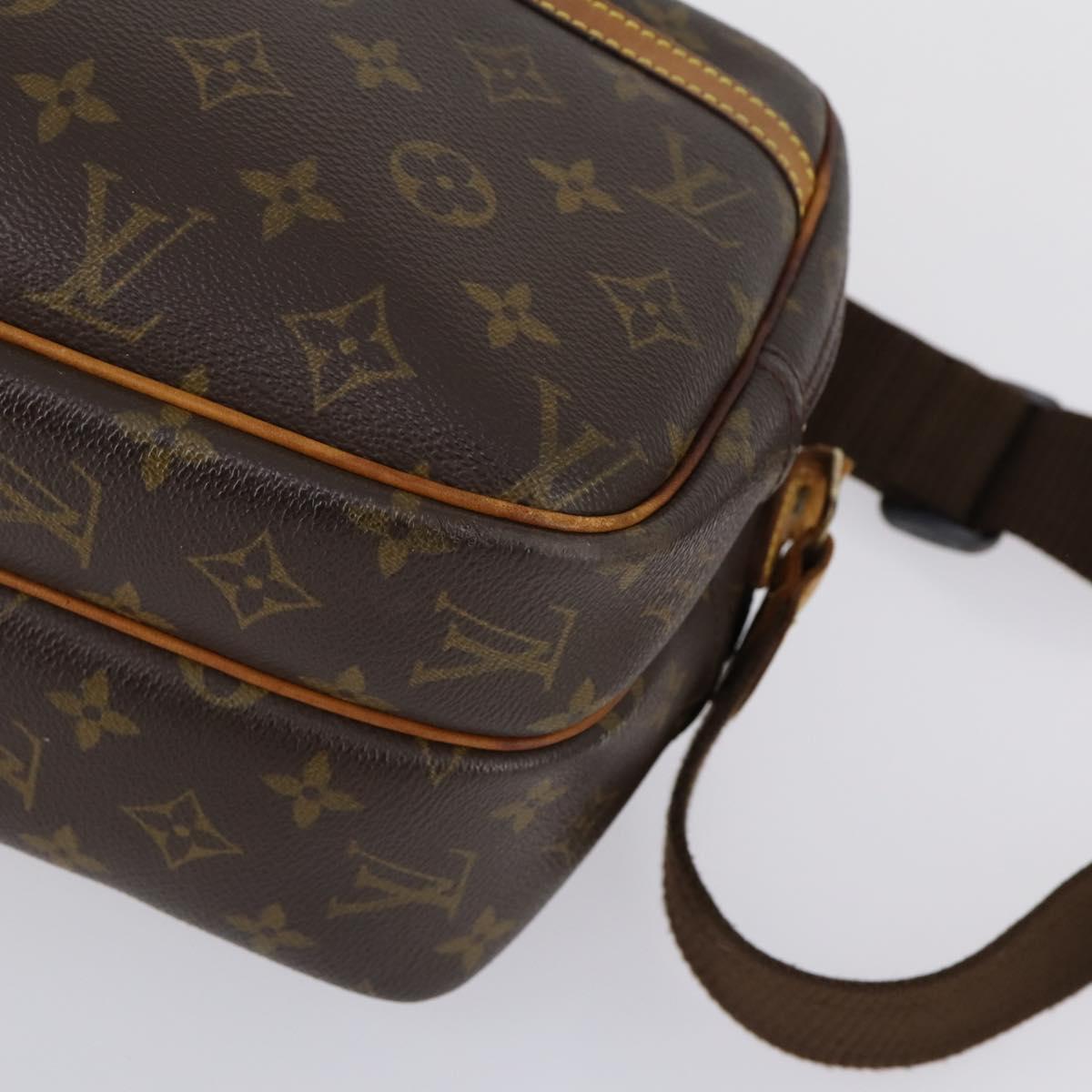 LOUIS VUITTON Monogram Reporter PM Shoulder Bag M45254 LV Auth ep12192
