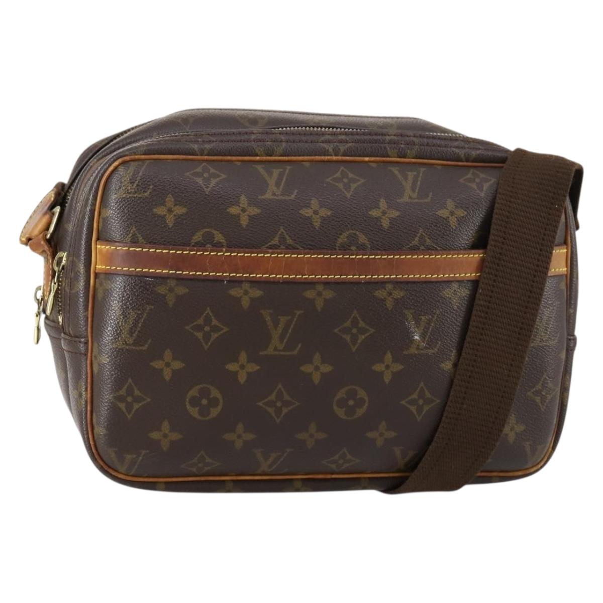 LOUIS VUITTON Monogram Reporter PM Shoulder Bag M45254 LV Auth ep12192