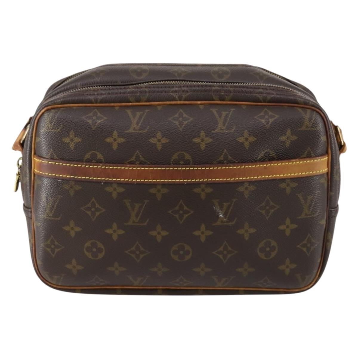 LOUIS VUITTON Monogram Reporter PM Shoulder Bag M45254 LV Auth ep12192