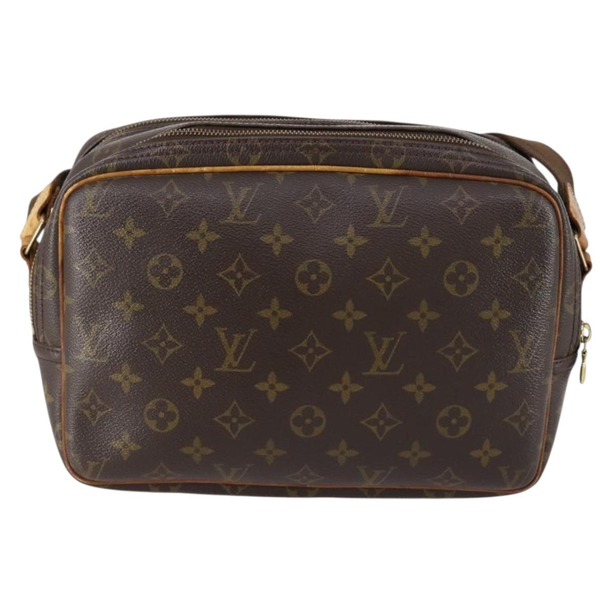 LOUIS VUITTON Monogram Reporter PM Shoulder Bag M45254 LV Auth ep12192