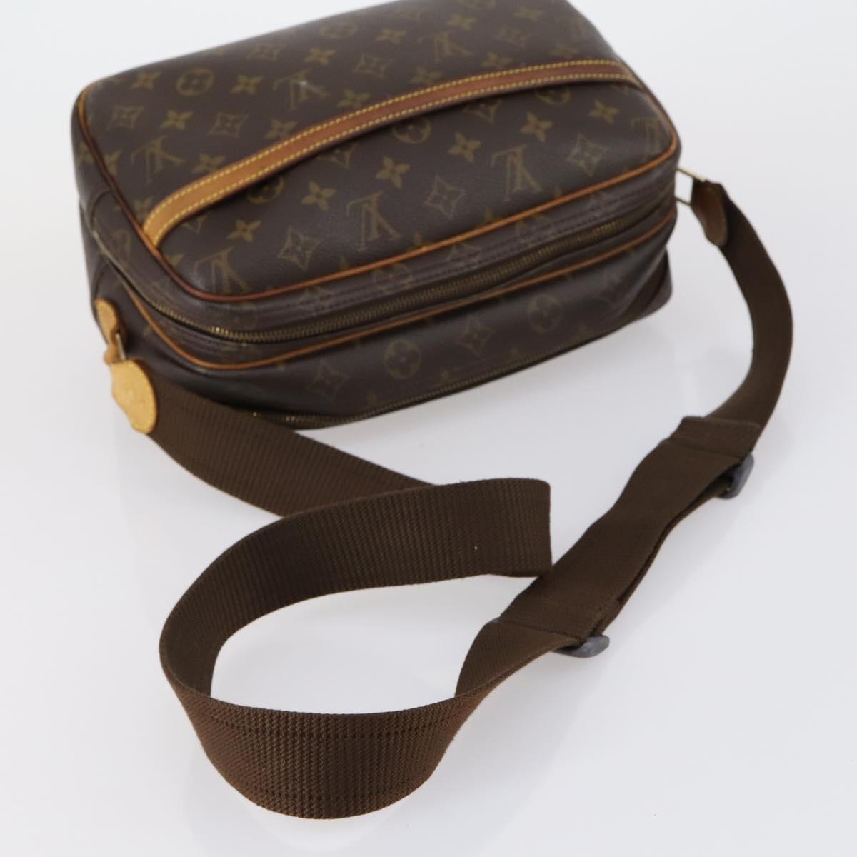 LOUIS VUITTON Monogram Reporter PM Shoulder Bag M45254 LV Auth ep12192
