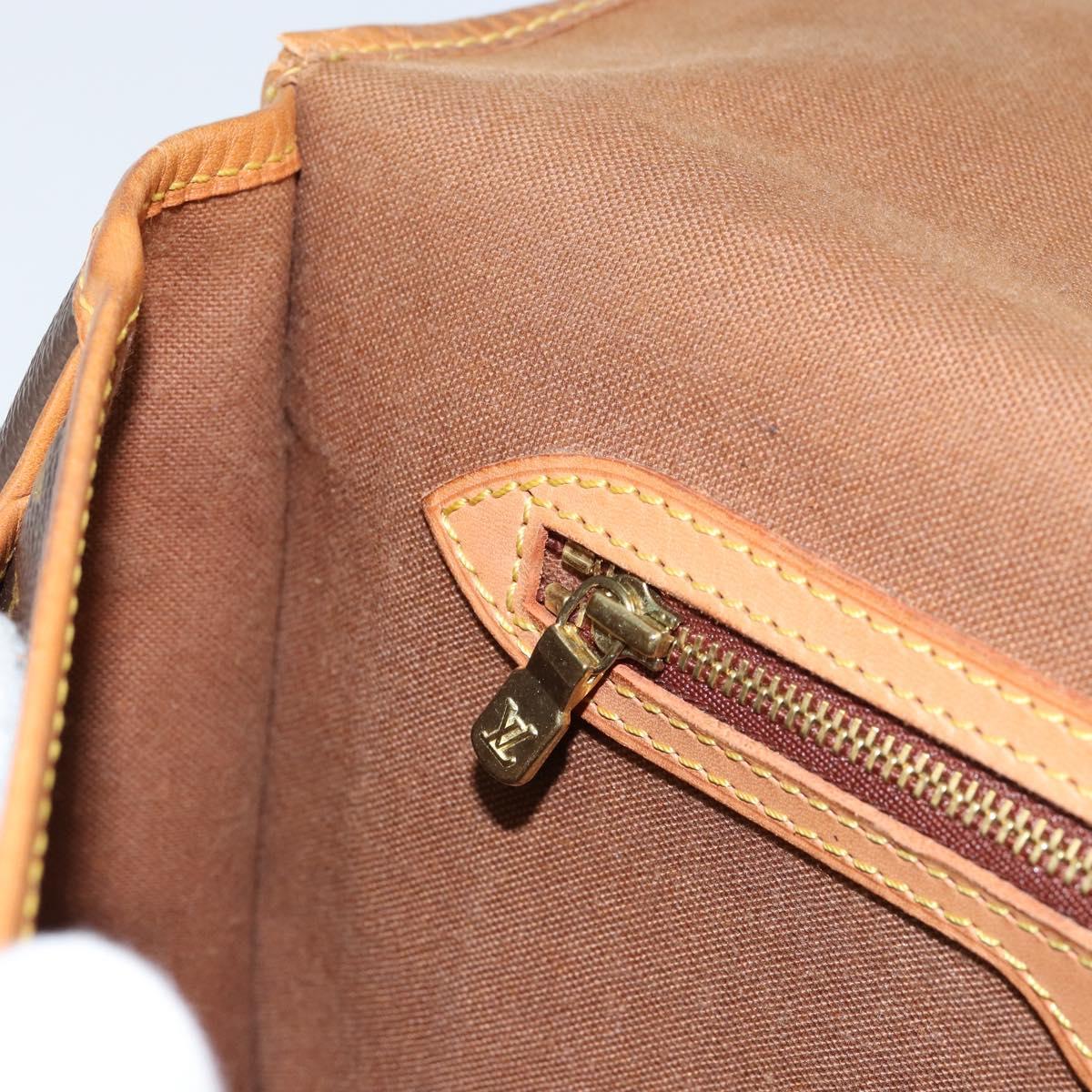 LOUIS VUITTON Monogram Gibeciere MM Shoulder Bag M42247 LV Auth ep12193