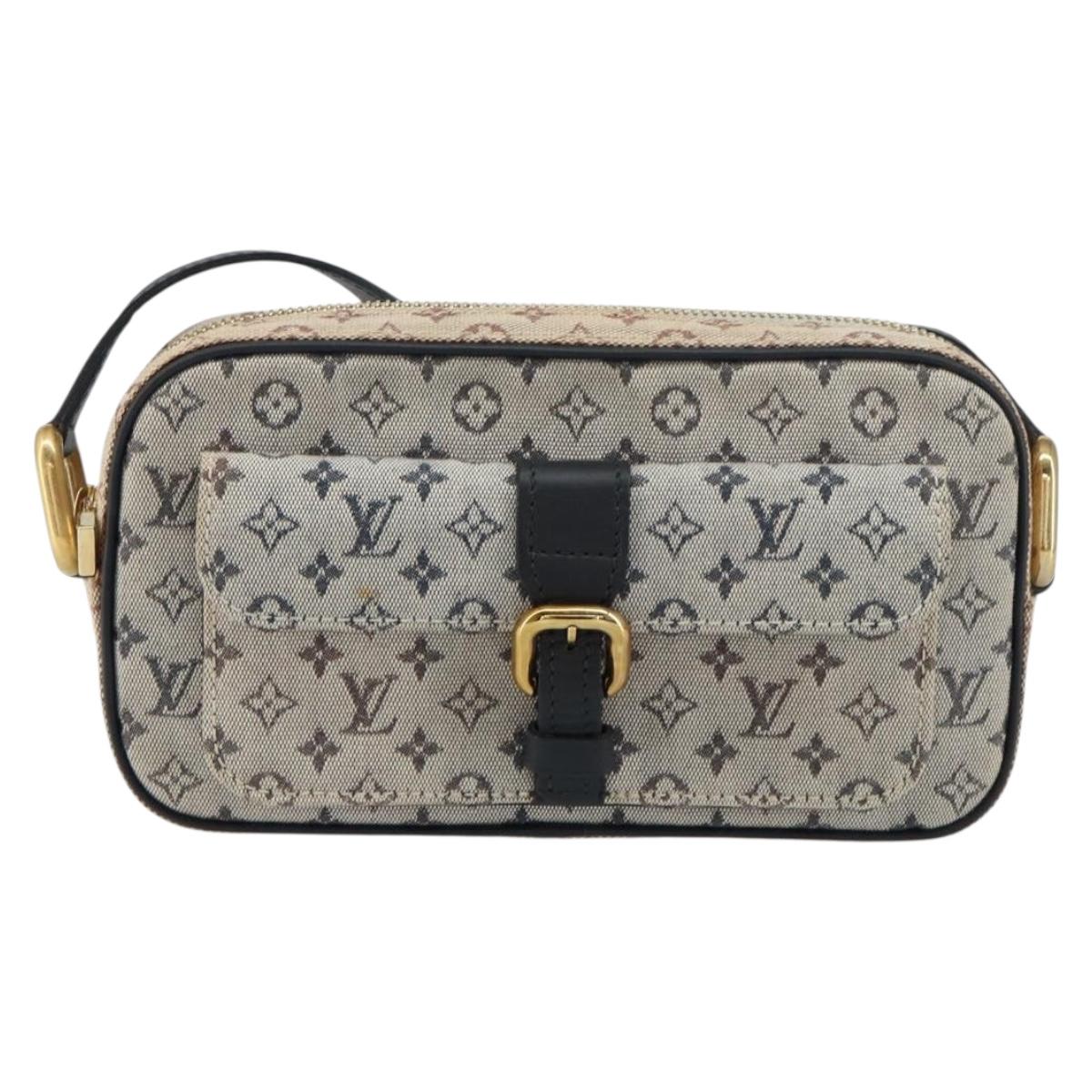 LOUIS VUITTON Monogram Mini Juliet MM Shoulder Bag Blue M92004 LV Auth ep12196