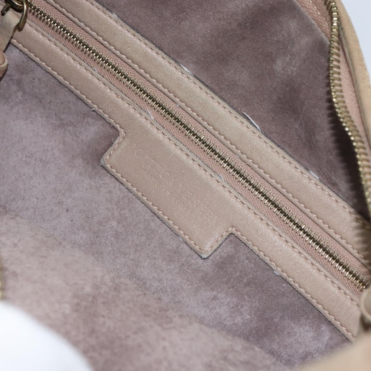 BOTTEGA VENETA INTRECCIATO Hobo Shoulder Bag Leather Beige 115653 Auth ep12202