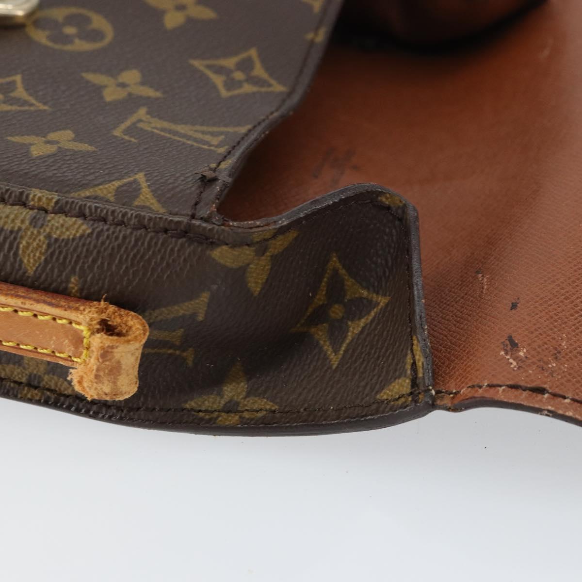 LOUIS VUITTON Monogram Saint Cloud PM Shoulder Bag M51244 LV Auth ep12207