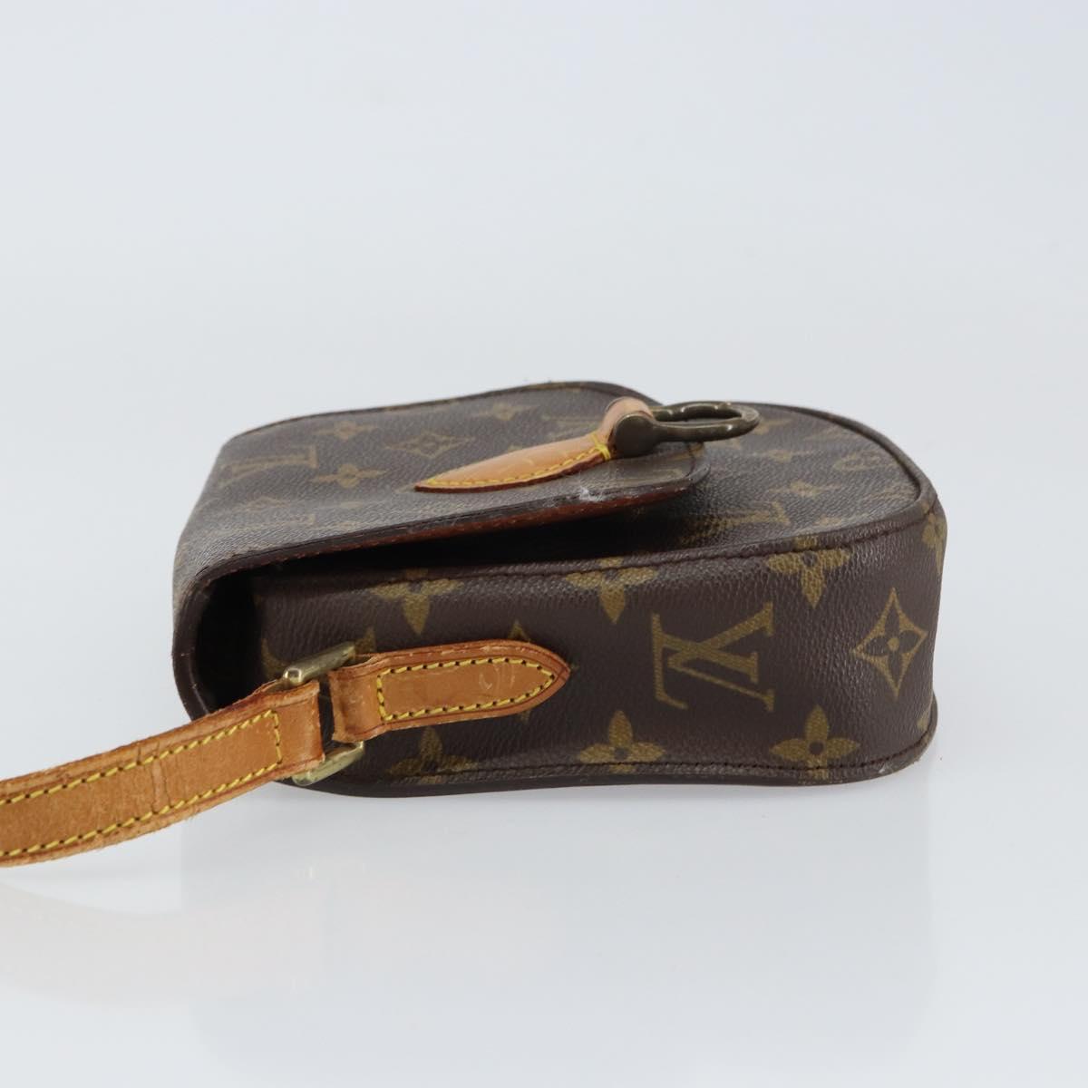 LOUIS VUITTON Monogram Saint Cloud PM Shoulder Bag M51244 LV Auth ep12207