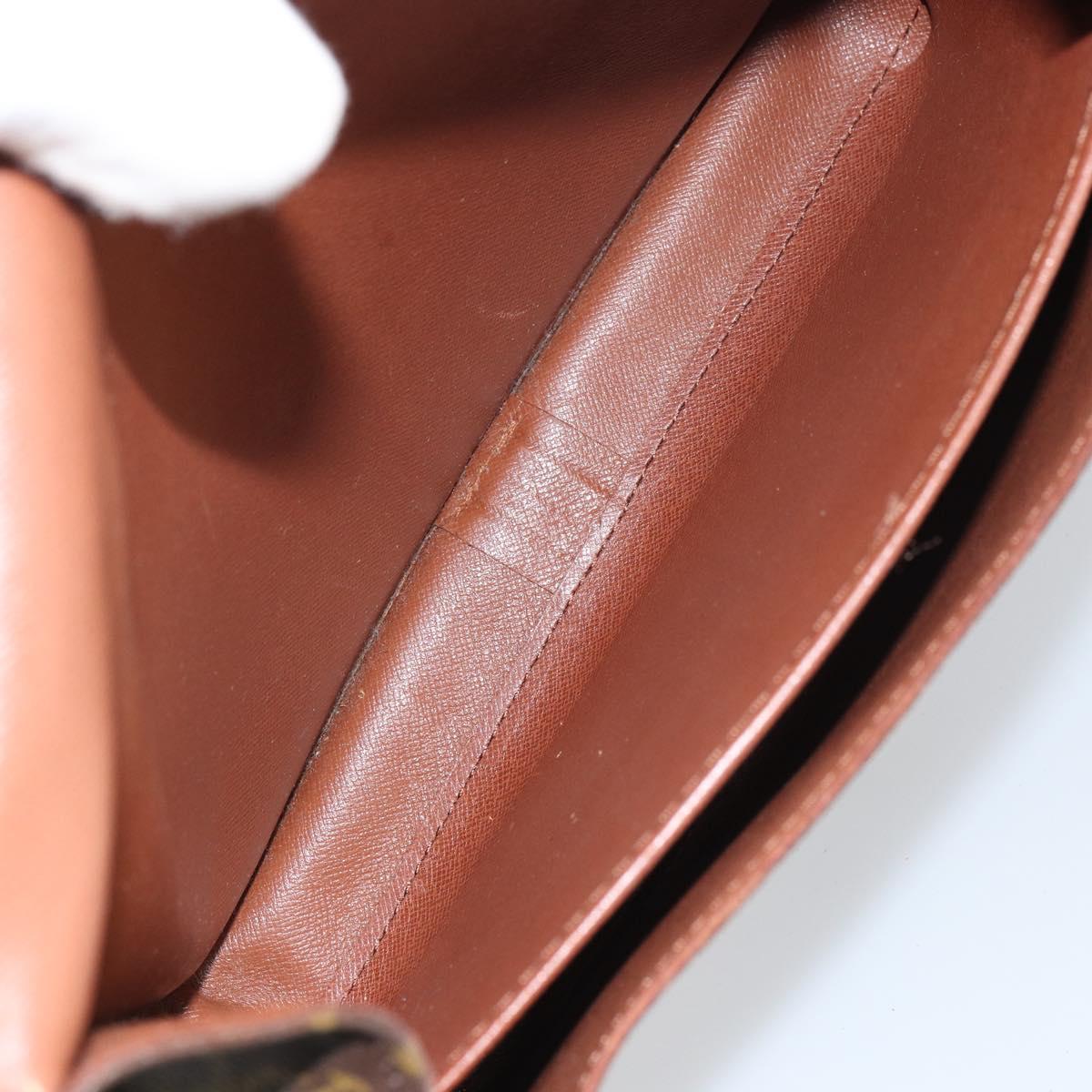 LOUIS VUITTON Monogram Cartouchiere GM Shoulder Bag M51252 LV Auth ep12210