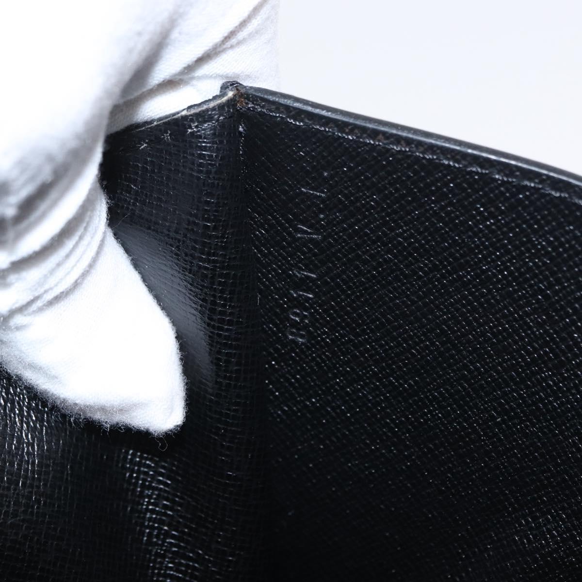 LOUIS VUITTON Epi Montaigne 27 Clutch Bag Black M52652 LV Auth ep12214
