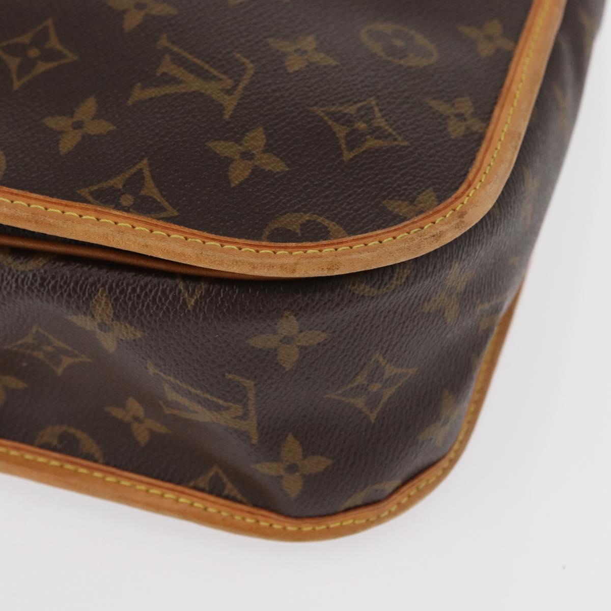 LOUIS VUITTON Monogram Messenger Bosphore GM Shoulder Bag M40105 LV Auth ep12215
