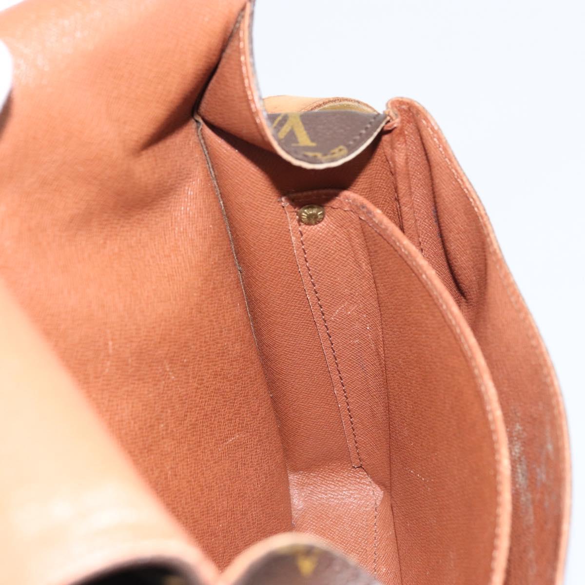 LOUIS VUITTON Monogram Cartouchiere GM Shoulder Bag M51252 LV Auth ep12222