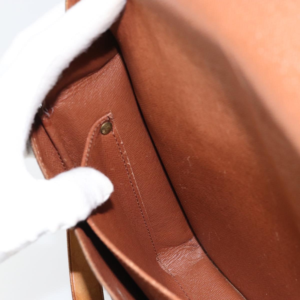 LOUIS VUITTON Monogram Cartouchiere GM Shoulder Bag M51252 LV Auth ep12222
