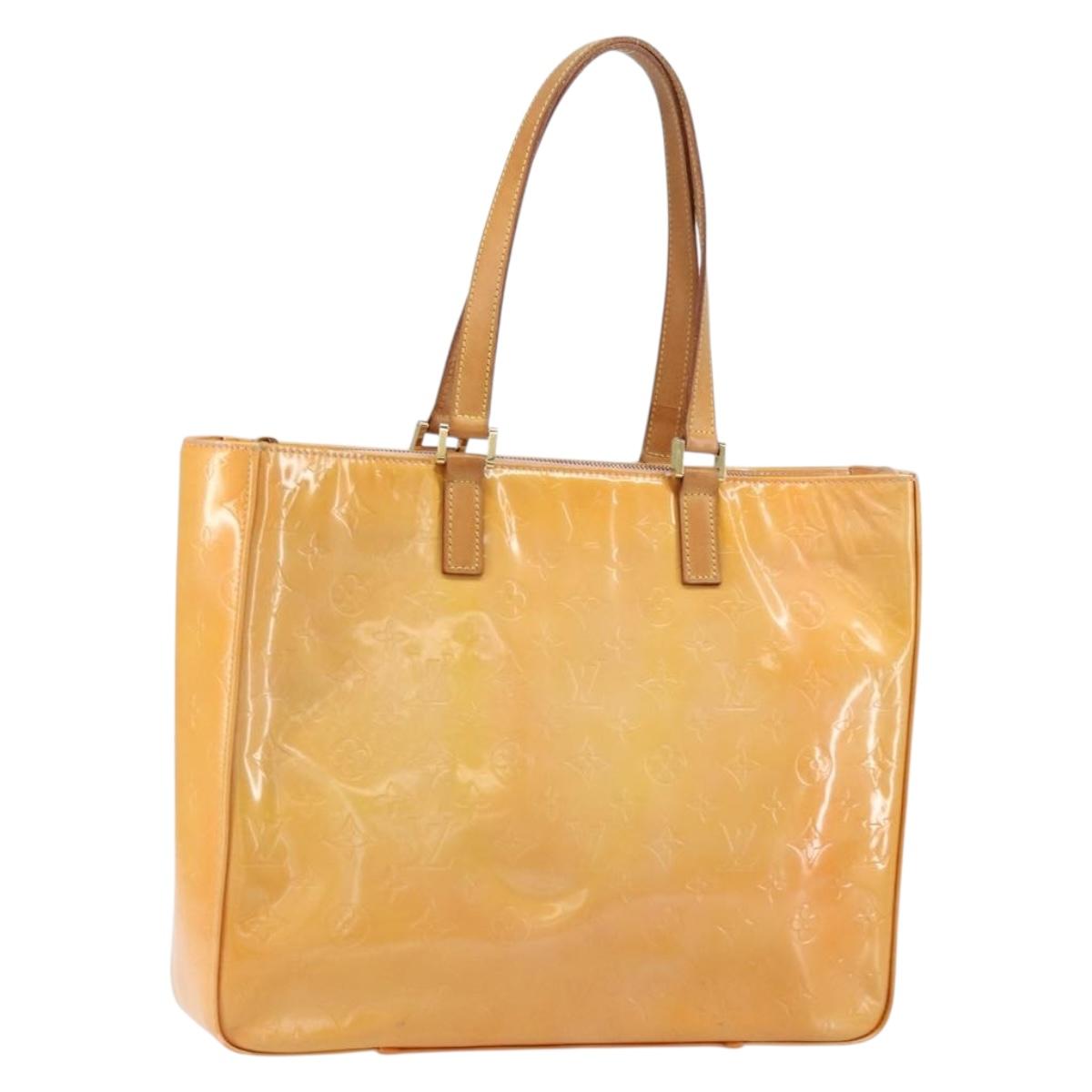 LOUIS VUITTON Monogram Vernis Columbus Bag Marshmallow Pink M91032 Auth ep12223